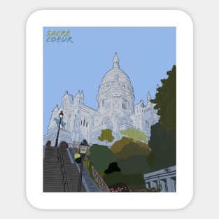 Sacre Coeur Sticker